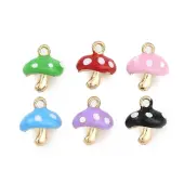 Alloy Enamel Pendants