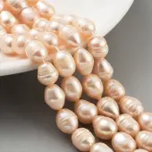Natural Cultured Freshwater Pearl Beads Strands