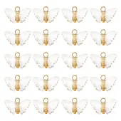 Plating Transparent Acrylic Pendants