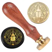 Golden Plated Brass Sealing Wax Stamp Head