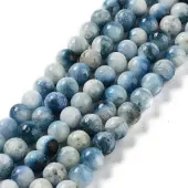 Natural Blue Ice Glacierite Stone Beads Strands