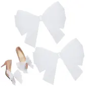 Bowknot Organza Shoe Decorations
