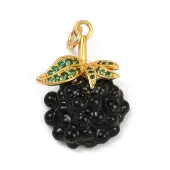 Brass Enamel Pendants