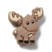 Elk Food Grade Eco-Friendly Silicone Focal Beads