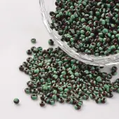 12/0 Opaque Colours Seep Glass Beads