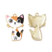 Alloy Enamel Pendants