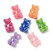 Opaque Bear Acrylic Beads