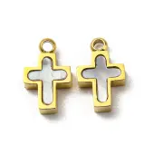 304 Stainless Steel Shell Charms