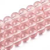 Transparent Glass Beads Strands