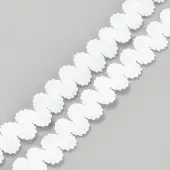 Polyester Elastic Wavy Fringe Trim Ribbon