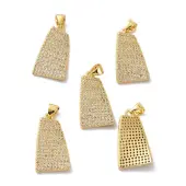 Brass Cubic Zirconia Pendants