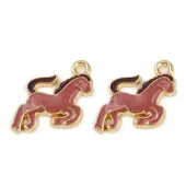 Alloy Enamel Pendants