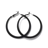 Alloy Big Hoop Earrings for Women