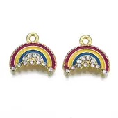 Alloy Enamel Pendants