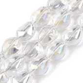 Electroplate Glass Beads Strands