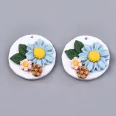 Handmade Polymer Clay Pendants