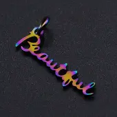 Ion Plating(IP) 201 Stainless Steel Pendants