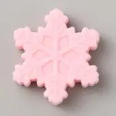 Snowflake Food Grade Eco-Friendly Silicone Beads