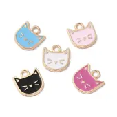 Rack Plating Alloy Enamel Charms