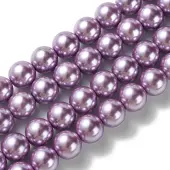 Eco-Friendly Glass Pearl Beads Strands