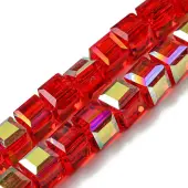 Electroplate Glass Beads Strands
