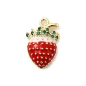 Brass Micro Pave Cubic Zirconia Pendants