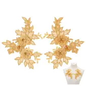 Polyester Embroidery Sew on Appliques