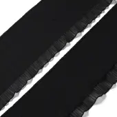 3 Yards Pleated Polyester Lace Ribbon