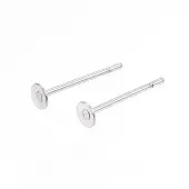 Tarnish Resistant 304 Stainless Steel Stud Earring Findings