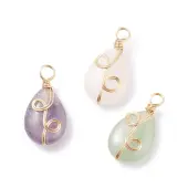 Natural Mixed Stone Pendants