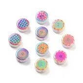 UV Plating Printed Acrylic Beads