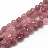 Natural Strawberry Quartz Beads Strands