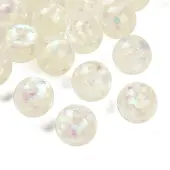 Transparent Resin with Paillette Beads