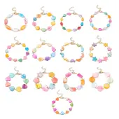 Natural Shell Link Chain Bracelet