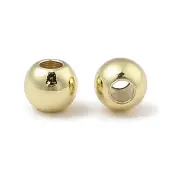 Rack Plating Brass Round Beads