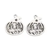 Halloween Tibetan Style Alloy Pendant Enamel Settings