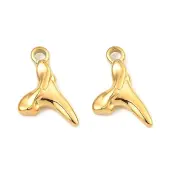 304 Stainless Steel Pendants. Irregular Geometric Shape Charm