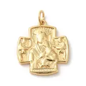 Rack Plating Brass Pendants