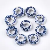 Handmade Porcelain Bead Frame Beads