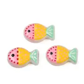 Painted Glass Beads
