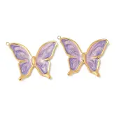 304 Stainless Steel Enamel Pendants