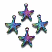 Rainbow Color Alloy Pendants