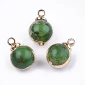Natural Regalite/Imperial Jasper/Sea Sediment Jasper Charms