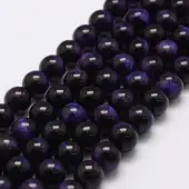 Natural Tiger Eye Bead Strands