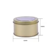 Tinplate Tins Gift Boxes with Clear Window Lid