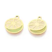 304 Stainless Steel Enamel Charms