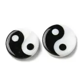 Printed Natural Freshwater Shell Beads