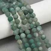 Natural Druzy Agate Beads Strands
