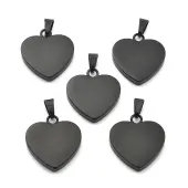 Ion Plating(IP) Fashionable 304 Stainless Steel Stamping Blank Tag Pendants