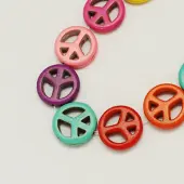 Synthetical Turquoise Beads Strands